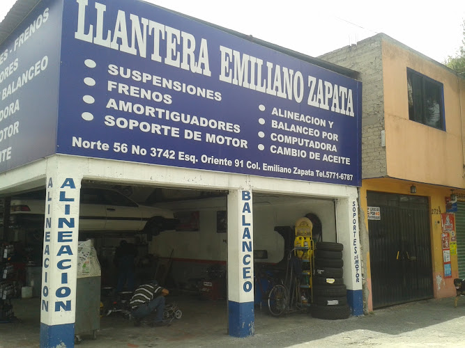 Llantera Emiliano Zapata